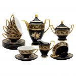 𝑯 𝑳𝑼𝑳𝑰𝑪 𝑷𝑨𝑳𝑨𝑪𝑬 European 15 Pieces Tea Set Bone China