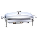 Paramound Food Warmer with Glass Dish 1.5 Liter Rectangular