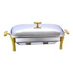 Paramound Food Warmer with Glass Dish 1.5 Liter Rectangular - Image 2