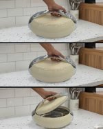 Deluxe Hot & Cold Silver Insulated Pot - Image 13