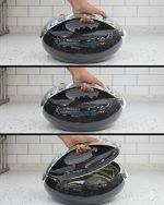 Deluxe Hot & Cold Silver Insulated Pot - Image 9