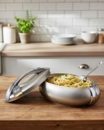 Deluxe Hot & Cold Silver Insulated Pot - Image 4