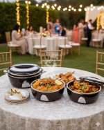 Forever Gold Food Warmer Hot Pot Hot Food Server Round Fancy - Image 3