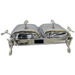 Paramound Food Warmer with Glass Dish 2 x 1.5 Liter