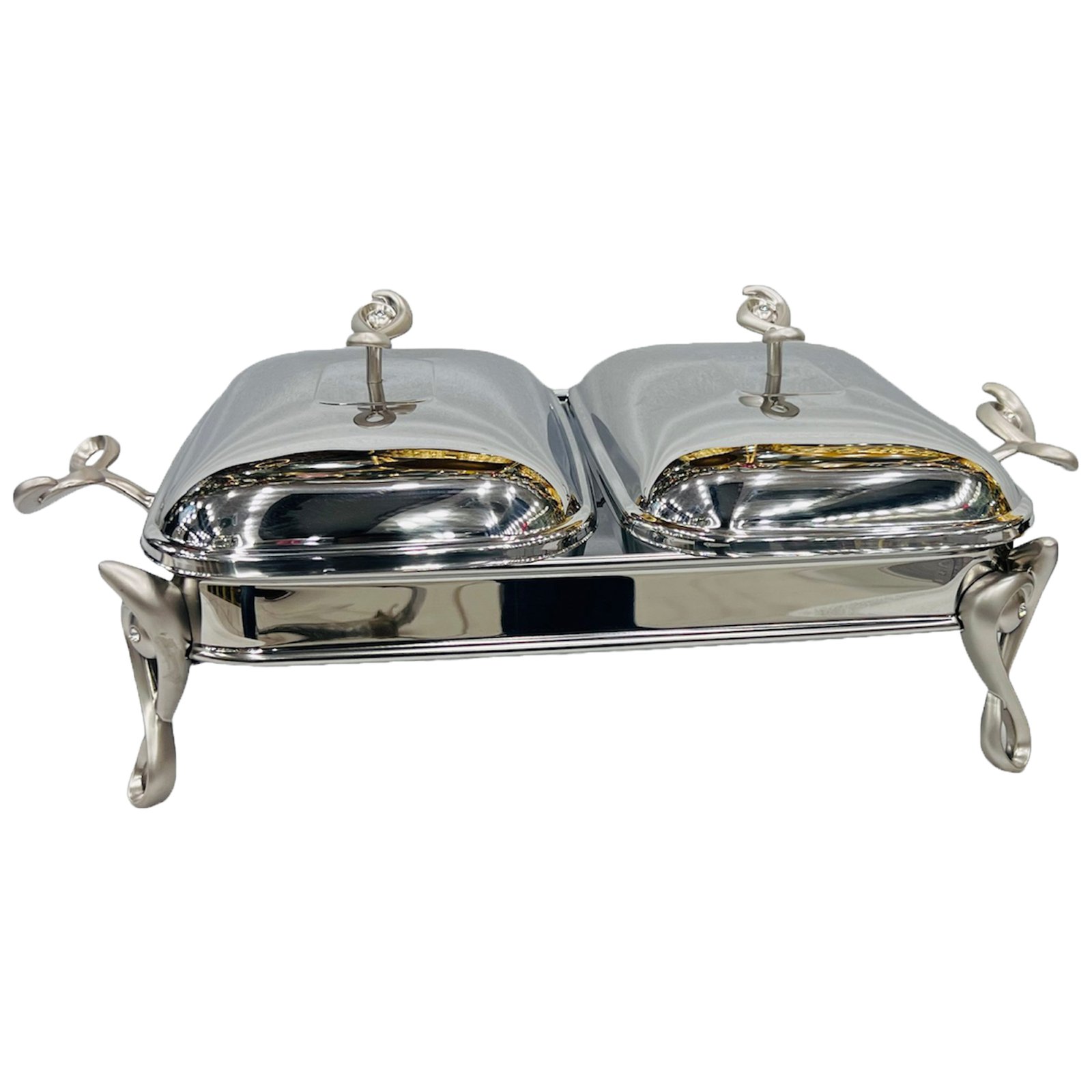 w1 Paramound Food Warmer with Glass Dish 2 x 1.5 Liter - Image 1