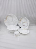 Elegant Swirl Opal Dinner Set - Image 5