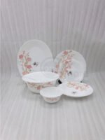 26-Piece Premium Opalware Floral Dinner Set – Elegant & Durable - Image 5