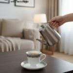 6 CUPS AND 6 SAUCERS SET.