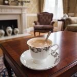 12-Piece Timeless Luxury Lace-Patterned Cup & Saucer Set