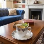 Elegant 12-Piece Cup and Saucer Set