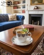 Elegant 12-Piece Cup and Saucer Set