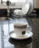 Elegant 12-Piece Cup and Saucer Set
