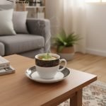 Elegant 12-Piece Cup and Saucer Set