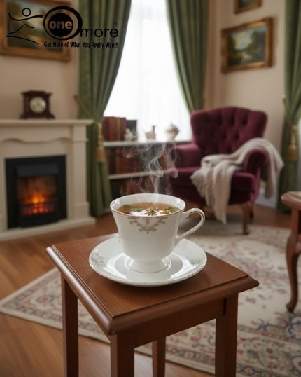 one more, cup saucer