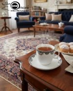 Elegant 12-Piece Cup and Saucer Set