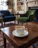 Rim Cup and Saucer Set