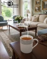 Elegant Porcelain Tea Mug Set