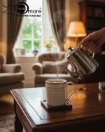 Elegant Porcelain Tea Mug Set