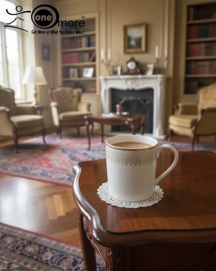 Elegant Porcelain Tea Mug Set