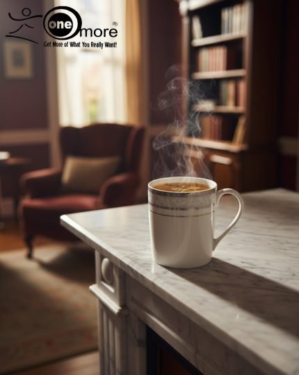 Elegant Porcelain Tea Mug Set