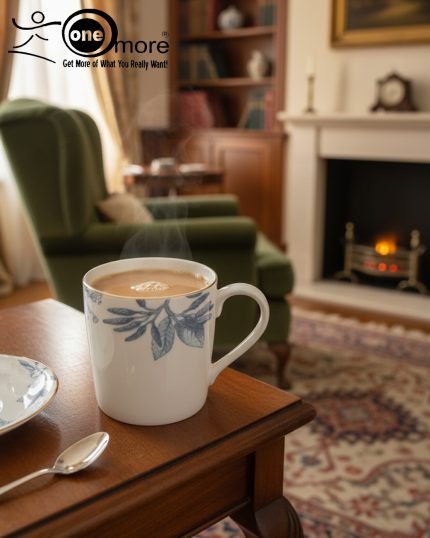 Elegant Porcelain Tea Mug Set