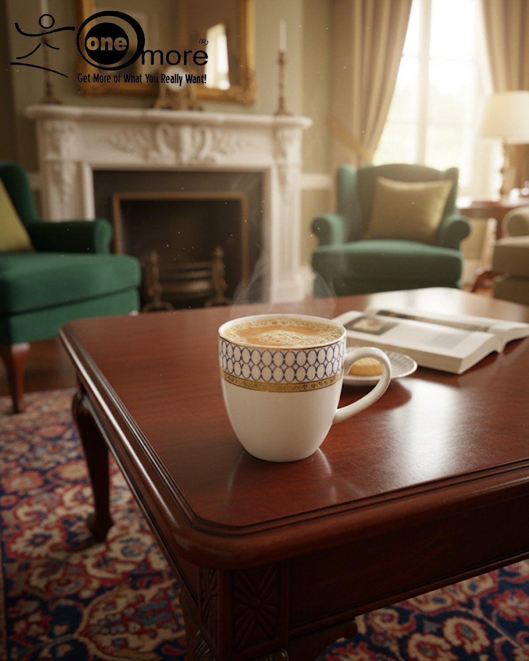 Elegant 6-Piece Porcelain Mug Set Elegant 6-Piece Porcelain Mug Set