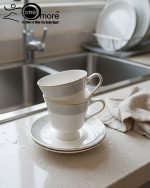 one more, cup saucer