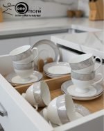 CUPS AND SAUCERS