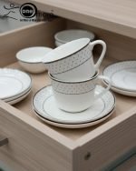 CUPS AND SAUCERS