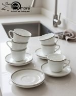 CUPS AND SAUCERS