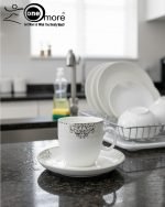 Elegant 12-Piece Cup and Saucer Set