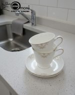 one more, cup saucer