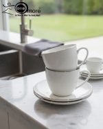 Rim Cup and Saucer Set