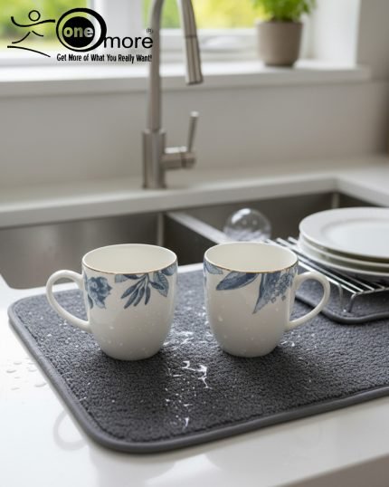 Elegant 6-Piece Porcelain Mug Set
