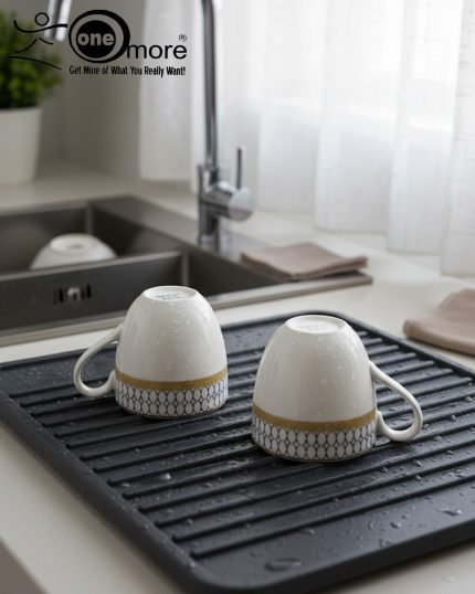 Elegant 6-Piece Porcelain Mug Set