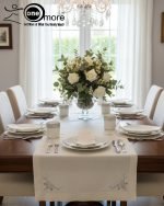 Elegant Porcelain Tea Mug Set