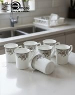 Luxurious 6-Piece Super Bone Mug Set