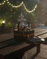 Minimalist Dining Setup with Elegant Food Warmer - Image 14