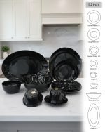 Luxury Black Dinnerware Set - Image 2