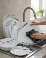 Modern Wave Opal Dinnerware Set - Image 3