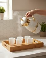 Luxury Insulated Flask Set – 1 Litre & 0.75 Litre (Glass Interior) - Image 3