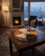 Elegant Glass Serving Dish Set with Gold Trim - Image 3