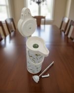 Luxury Marble Series Airpot Thermos – 1.9 Liter Vacuum Flask with Glass Liner & Pump Action (White, Grey, Coffee) - Image 5