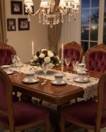 Evening Elegance with Coffee - Image 2