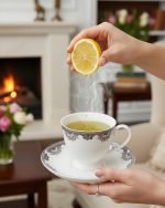 Classic Floral Porcelain Tea Cups