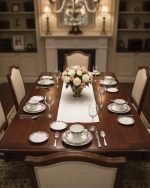 Classic Floral Porcelain Tea Cups - Image 3