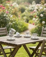 Vintage Garden Tea Cup Set - Image 3