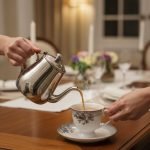 Vintage Garden Tea Cup Set