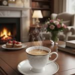 Elegant Porcelain Cup and Saucer Set