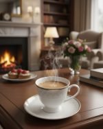 Elegant Porcelain Cup and Saucer Set